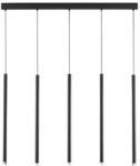 Nova Luce DANDIA függeszték, fekete, 3000K melegfehér, beépített LED, 1x27W, 1300 lm, 9540202 (9540202)
