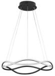 Nova Luce JINAL függeszték, fekete, 3000K melegfehér, beépített LED, 1x34W, 2482 lm, 9348102 (9348102)