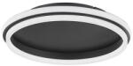 Nova Luce WILLOW mennyezeti lámpa, fekete, 3000K melegfehér, beépített LED, 1x40W, 3761 lm, 9212912 (9212912)