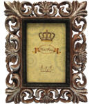 Art-Pol Palotakertek design képkeret óarany-bronz áttört florentin műanyag keretben 24x20cm (71136)