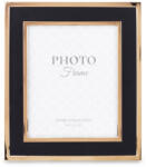 Art-Pol Venus design fekete-arany álló képkeret szövet rámával 33, 5x29x2-25cm (139457)