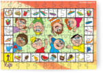 Tulipán Csoport 88 db - os puzzle: Kettő az egyben kirakó + társasjáték!