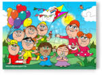 Tulipán Csoport 35 db - os puzzle: Gyereknap a Tulipán Csoportban