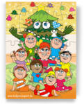 Tulipán Csoport 35 db - os puzzle: Karácsony
