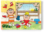 Tulipán Csoport 35 db - os puzzle: Várjuk a Télapót!