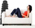 4 Decor Sticker Turnul din Pisa - beestick-deco - 321,00 RON
