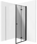 Deante Usa de dus pliabila Deante Kerria Plus 80 cm sticla 6 mm negru mat (KTSXN42P)
