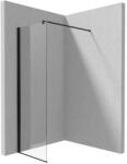 Deante Paravan de dus Walk-in Deante Kerria Plus negru 50x200 cm Total White (KTS_N85P) - sanoterm