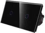 Luxion Intrerupator Simplu + Simplu cu Touch din Sticla LUXION (LX-ST-101/101-B)