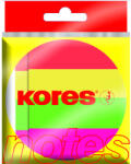 Kores Pad autoadeziv 50x20mm 4 culori neon 4x50 coli Kores