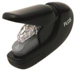 PLUS Corporation Kapocs nélküli tűzőgép, kézi, 5 lap, PLUS, fekete (PLUS59177) - papirdepo