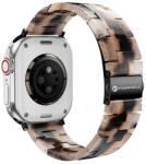 Forcell F-DESIGN FA04 márvány mintás gyantaszíj APPLE Watch 38 / 40 / 41 mm zöld