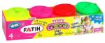 FATIH Plastilina usoara Modeling Dough Fatih 50610, 4x50g, Neon (50610)