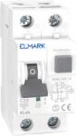 ELMARK Electronic Rcbo Jel4A 6Ka 2P 6A/300Ma (40205A)