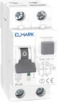 ELMARK Electronic Rcbo Jel4A 6Ka 2P 20A/300Ma (40230A)