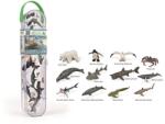 CollectA Cutie cu 12 minifigurine pictate manual Animale marine 3 A1211 (COLA1211BOX) - ookee Figurina