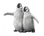 CollectA Figurina pictata manual Pui de Pinguin Imperial 88964 (COL88964M) Figurina