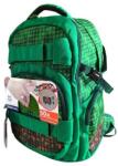 PIXIE CREW Rucsac pentru studenți, verde, Mine&Craft 100 pixeli (OLP1009PXB-38-73)