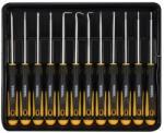 TOYA Csavarhúzó készlet Phillips, Lapos, Torx 12 db-os precíziós - Vorel (64555)