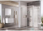 RAVAK BLIX SLIM BLSDP2+BLSPS 120x80 cm-es tolóajtós zuhanykabin fix oldalfallal, króm/transparent X0PMG0C00Z1SET120BLSPS80 (X0PMG0C00Z1SET120BLSPS80)