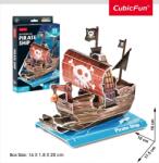 CubicFun - Puzzle 3D nava pirati 22 piese (CUW3121h) - carlatoys