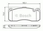 Bosch Set placute frana, frana disc BMW Seria 1 Cabriolet (E88) (2008 - 2013) BOSCH 0 986 494 428