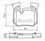 Bosch Set placute frana, frana disc BMW Seria 1 Cupe (E82) (2007 - 2013) BOSCH 0 986 494 421