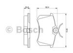 Bosch Set placute frana, frana disc RENAULT ESPACE III (JE0) (1996 - 2002) BOSCH 0 986 466 683