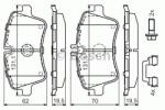 Bosch Set placute frana, frana disc MERCEDES C-CLASS T-Model (S203) (2001 - 2007) BOSCH 0 986 494 607