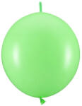 Partydeco Latex lufi, Linking, 28cm-es, 20db, Világoszöld (LUFI996950)