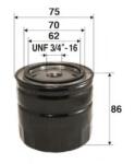 VALEO Filtru ulei MAZDA 2 (DY) (2003 - 2016) VALEO 586039