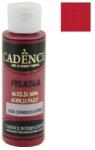 CADENCE Premium akril festék, 70 ml, kárminvörös