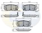 COMLINE Set placute frana, frana disc KIA SHUMA II (FB) (2001 - 2004) COMLINE CBP3906