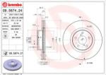 BREMBO Disc frana SUBARU LEGACY IV (BL, BP) (2003 - 2016) BREMBO 09.5674. 21