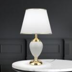 ORION Veioza/Lampa de masa design elegant OVUM alb/auriu (LA 4-1229 gold OR)