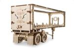 UGears - Дървен пъзел с механизъм - Ремарке Heavy Boy WM-03 (70057)