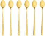 Ambition Set lingurita lunga latte 23cm, 6 piese, Como Gold (43673) Tacam