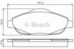 Bosch Set placute frana, frana disc PEUGEOT 308 SW (2007 - 2016) BOSCH 0 986 495 266