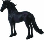 CollectA Figurina Armasar Friesian (COL88439XL) Figurina