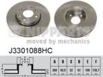 NIPPARTS Disc frana NISSAN TIIDA Hatchback (C11X) (2006 - 2016) NIPPARTS J3301088HC