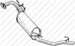 BOSAL Toba esapament finala HONDA CIVIC VIII Hatchback (FN, FK) (2005 - 2012) BOSAL 282-911