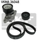 SKF Set curea transmisie cu caneluri RENAULT LAGUNA II (BG0/1) (2001 - 2016) SKF VKMA 36048
