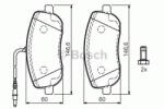 Bosch Set placute frana, frana disc PEUGEOT EXPERT (224) (1995 - 2016) BOSCH 0 986 424 789