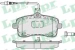 LPR Set placute frana, frana disc PEUGEOT 407 (6D) (2004 - 2016) LPR 05P1196