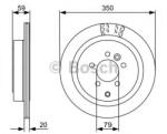 Bosch Disc frana LAND ROVER DISCOVERY IV (LA) (2009 - 2016) BOSCH 0 986 479 492