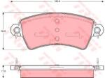 TRW Set placute frana, frana disc CITROEN XSARA Estate (N2) (1997 - 2010) TRW GDB1385