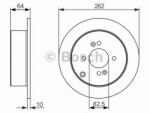 Bosch Disc frana HYUNDAI ACCENT III (MC) (2005 - 2010) BOSCH 0 986 479 C08
