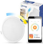Spectrum SMART Kerek LED panel süllyesztett 12W CCT ALGINE SPECTRUM Smart TUYA WiFi szabályozható (WOJSMA0110)