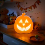 Family Halloween-i LED dekor - tök - RGB LED - 3 x LR1130 - 8, 5 x 9 x 4 cm Family 56568 (56568)