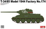 Rye Field Model T-34/85 Model 1944 Factory No. 174 1: 35 (5079)